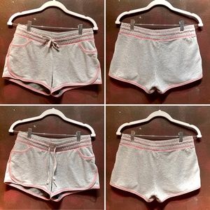 Reflex Grey/Pink Athletic Shorts